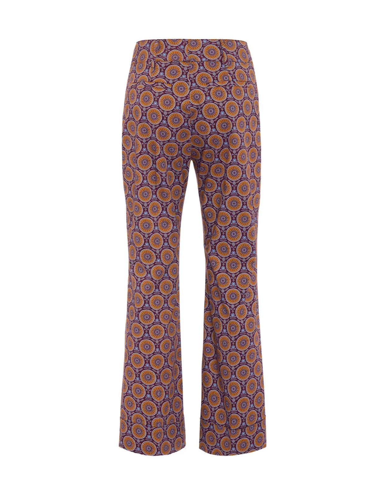 Hendrix PantsSovereign Mini Purple in Heavy Cotton Stretch