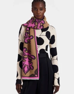 Herald ScarfHerald Chocolate in Wool Silk