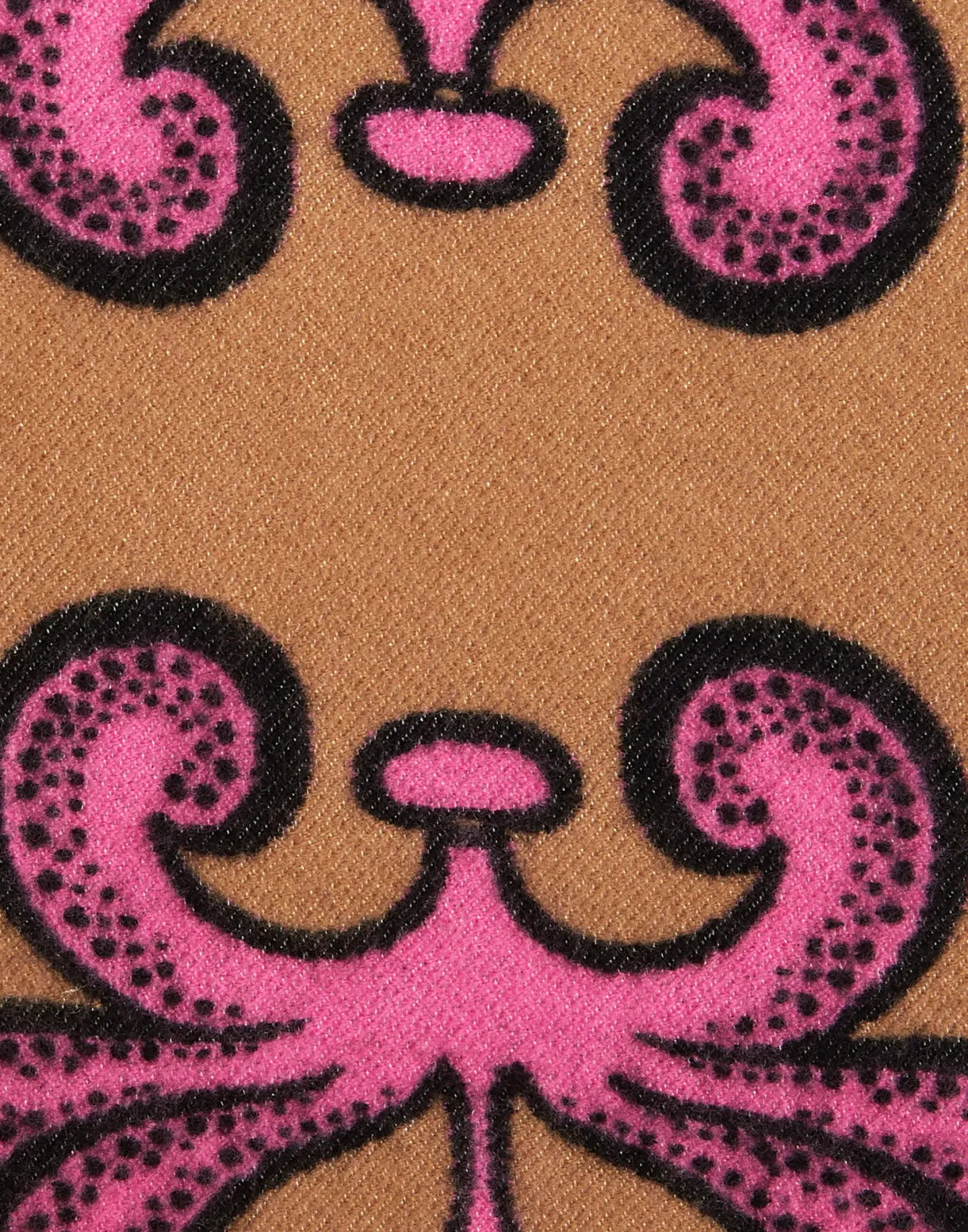 Herald ScarfHerald Chocolate in Wool Silk