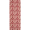 Herringbone RunnerGarland Bordeaux in Cotton Chevron