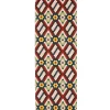 Herringbone RunnerHoneycomb Tiles in Cotton Chevron