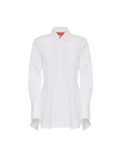Iris ShirtSolid White in Tailor Poplin