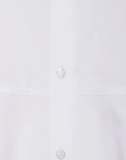 Iris ShirtSolid White in Tailor Poplin