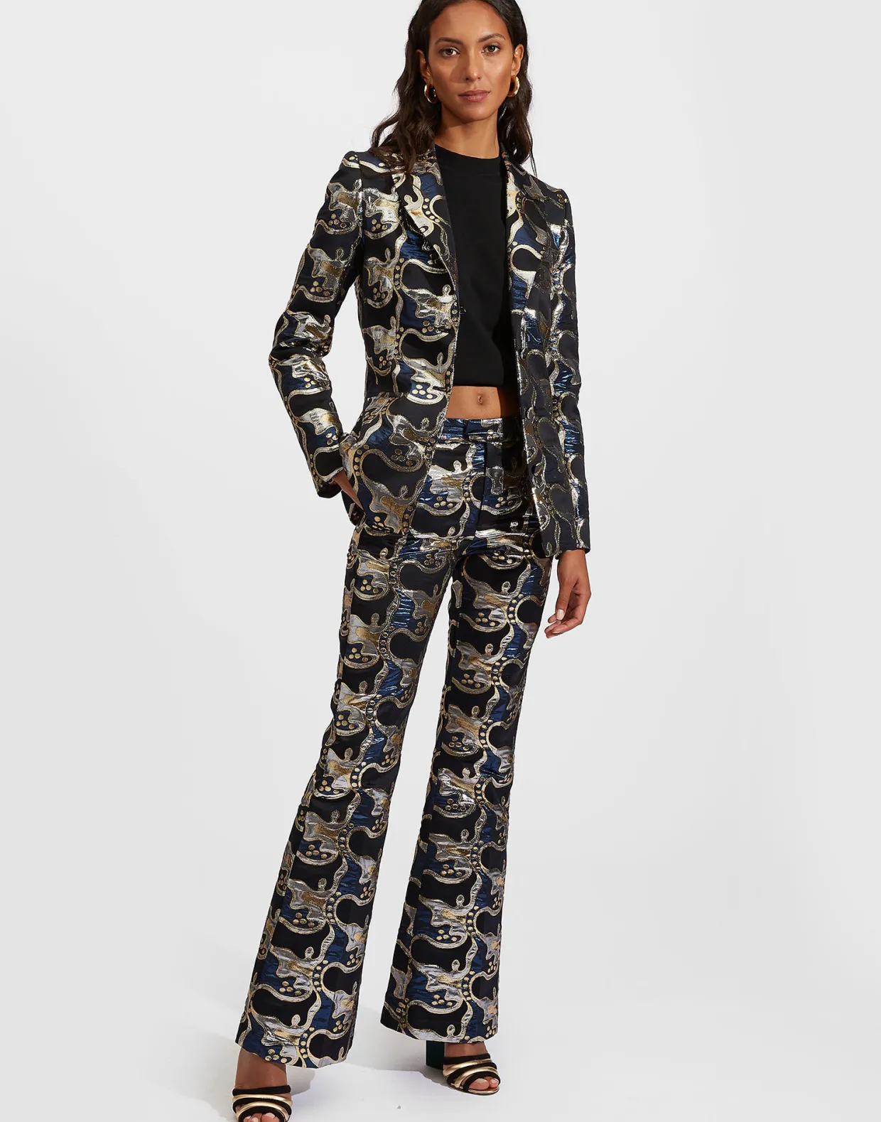 24/7 JacketSpritz Blu in Jacquard