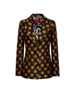 24/7 JacketWinter Sun Black in Jacquard