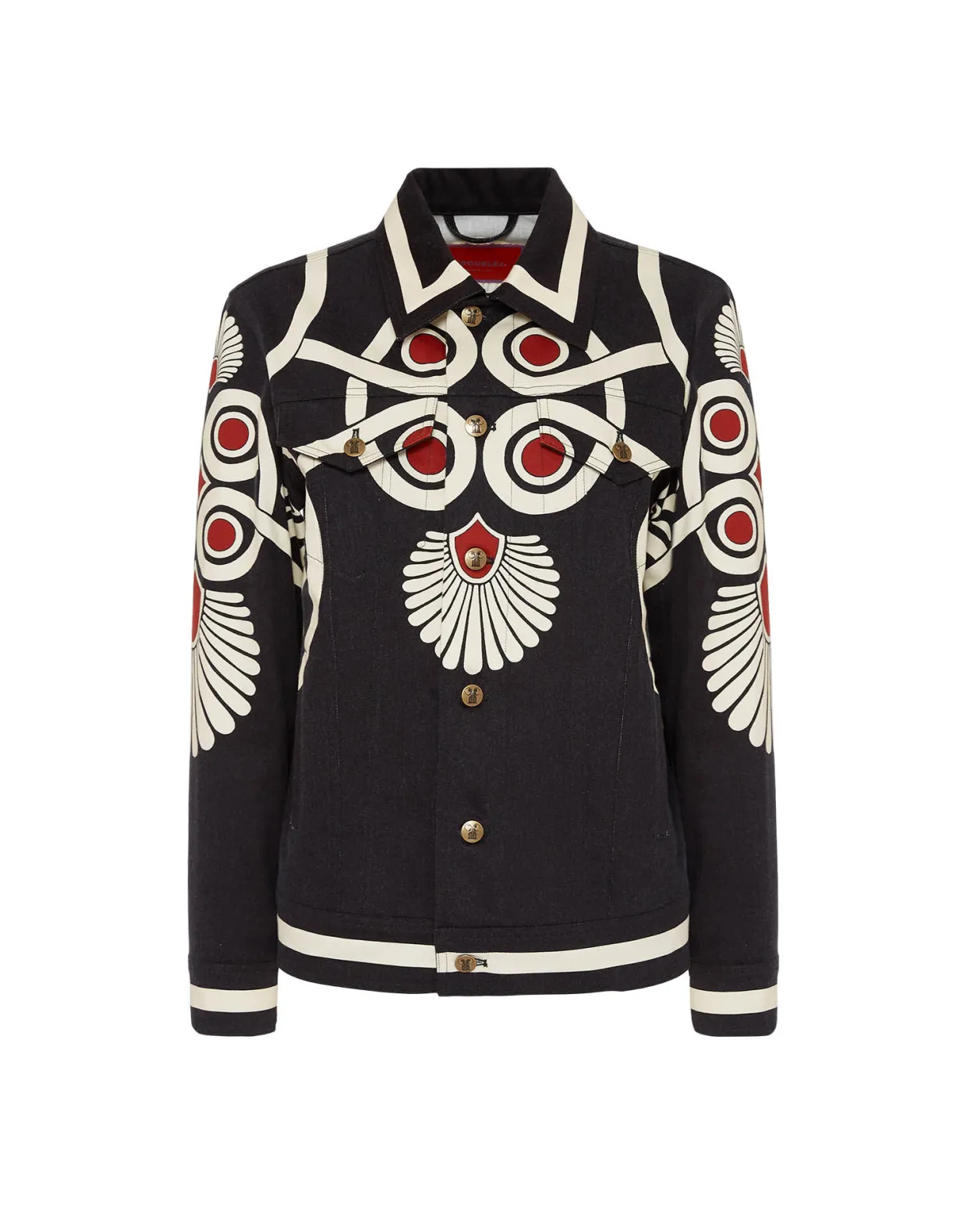 JJ Jean JacketMedallion Placée Black in Denim
