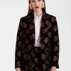 Kelly JacketRosette Black in Jacquard