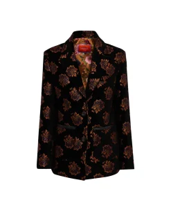 Kelly JacketRosette Black in Jacquard