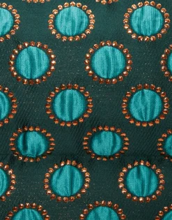 La Comasca Puffer BomberWinter Sun Emerald in Jacquard