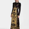 La Favorita DressBoboli Plac&eacute;e Black in Silk