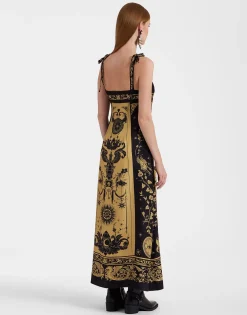 La Favorita DressBoboli Plac&eacute;e Black in Silk