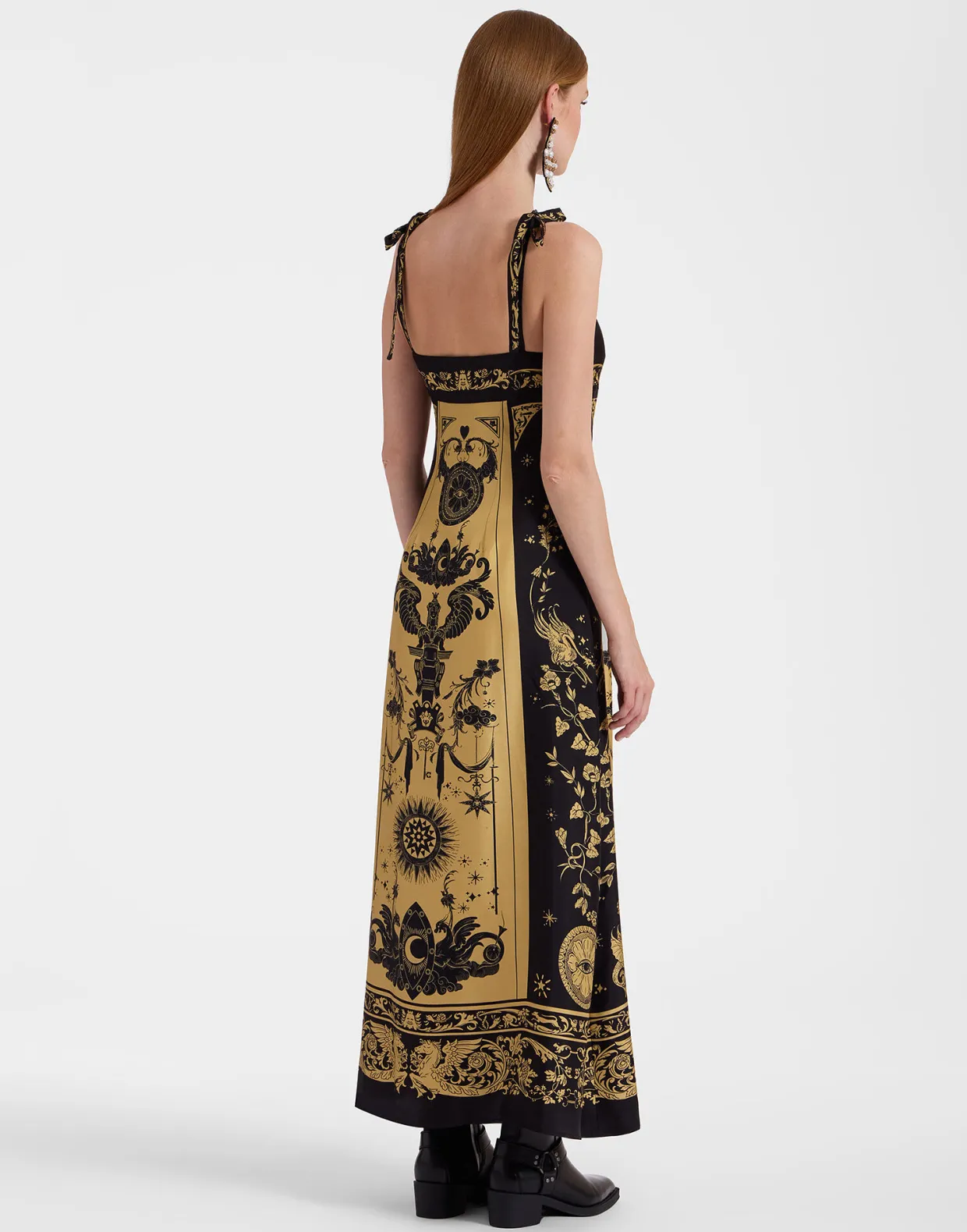 La Favorita DressBoboli Placée Black in Silk