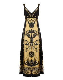 La Favorita DressBoboli Plac&eacute;e Black in Silk