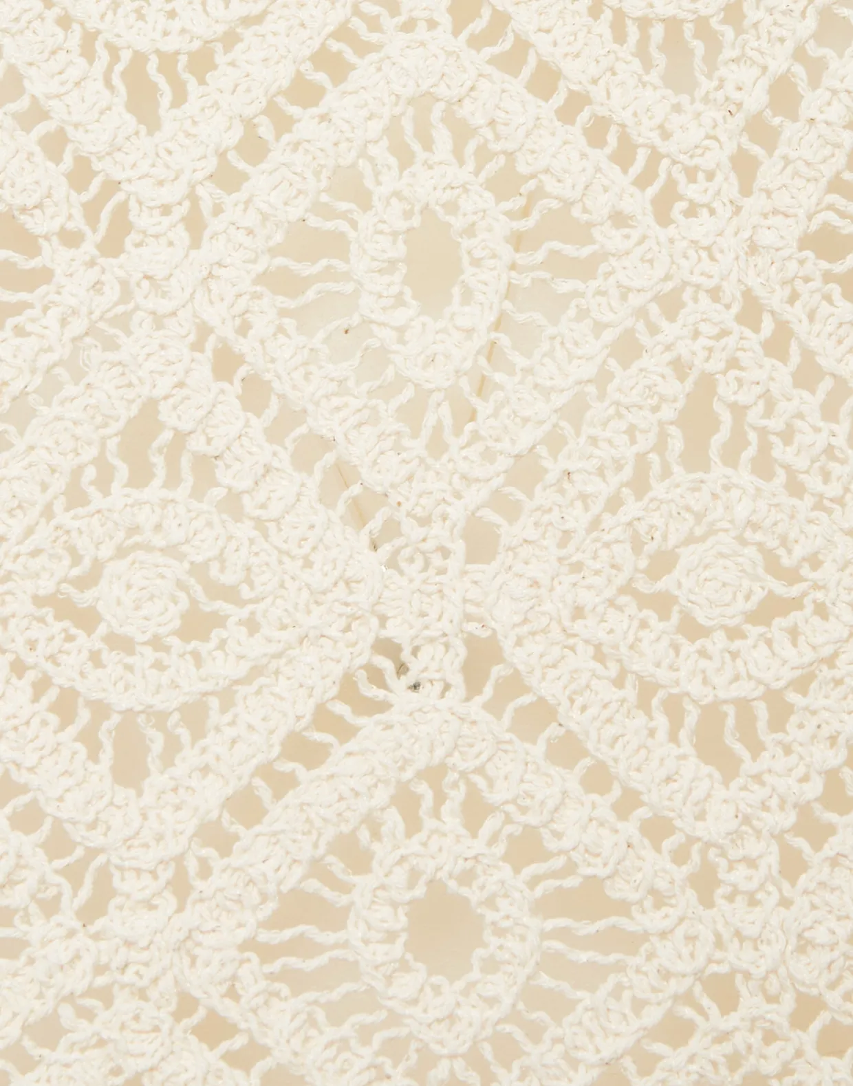 La Scala HoodiePlaza Cream in Macramé