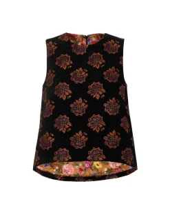 La Scala TopRosette Black in Jacquard