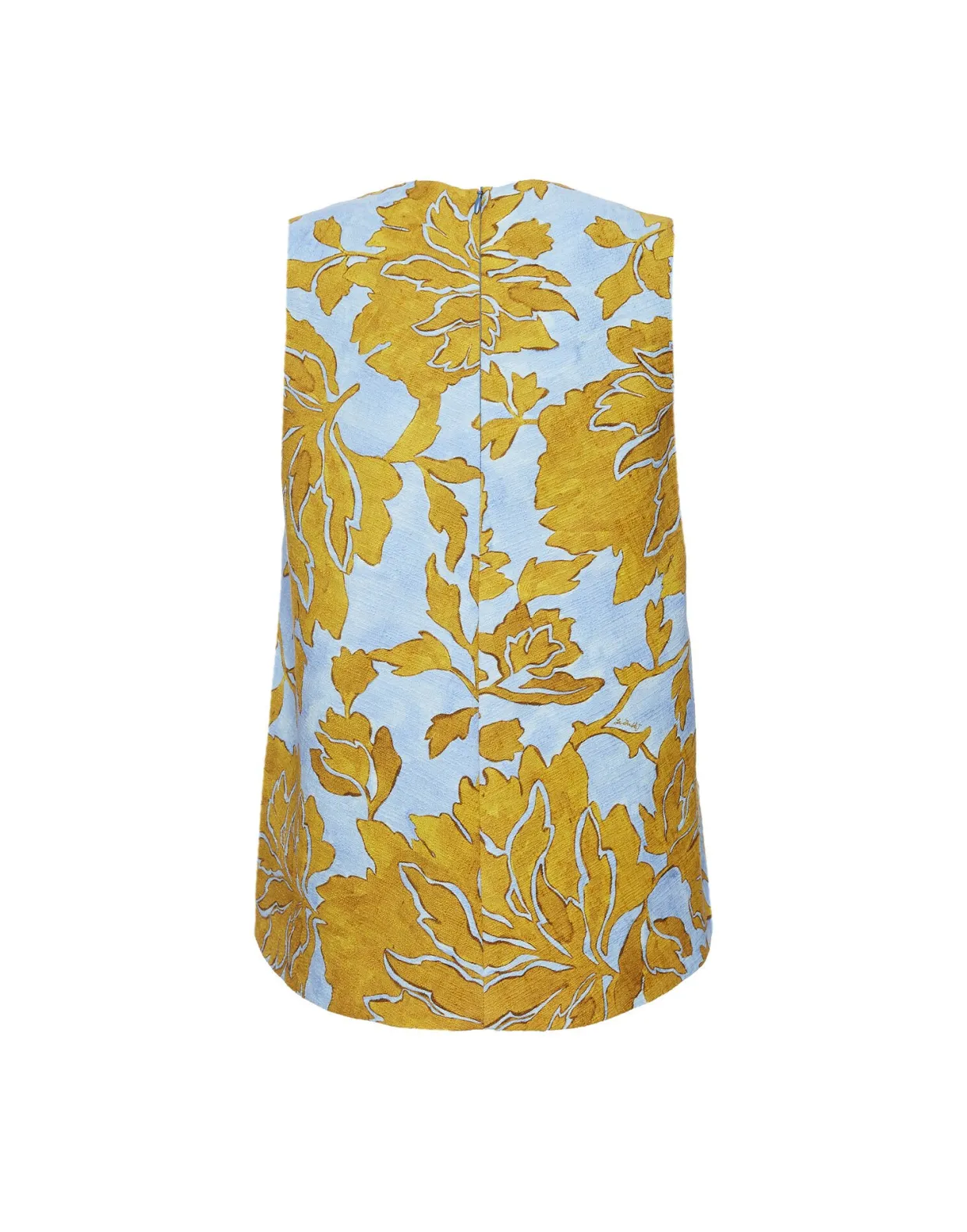 La Scala TopTangle Light Blue in Shot Cotton