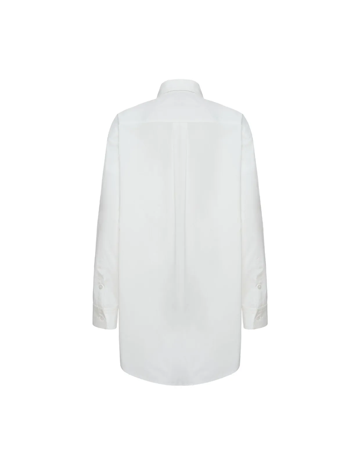 Lacey Better Than Your Boyfriend's ShirtSolid Ivory in Sangallo