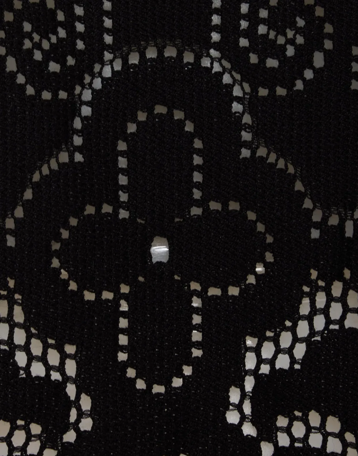 Lacey Make An Exit TopSolid Black in Embroidered Cotton