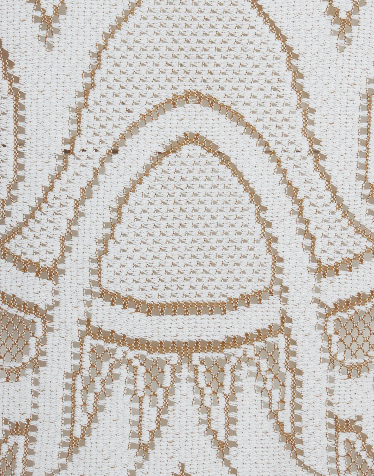 Lacey Mini Swing DressSolid White Smoke in Embroidered Cotton