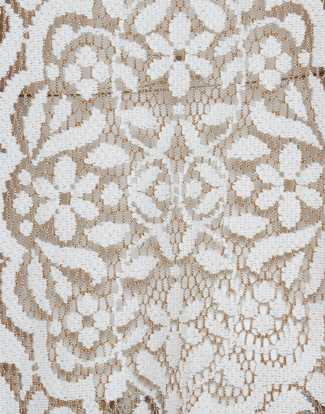 Lacey Muumuu DressSolid White Smoke in Embroidered Cotton