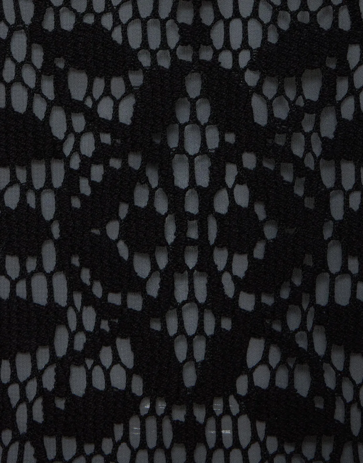 Lacey Racer DressSolid Black in Embroidered Cotton