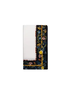 Large Napkins Set Of 2Borboni Blue in Linen