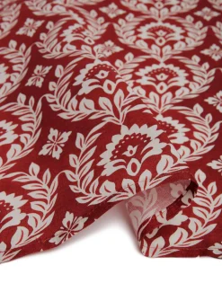 Large Napkins Set Of 2Bordeaux Garland in Linen