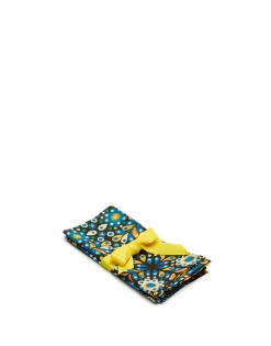 Large Napkins Set Of 2Confetti Blu in Linen