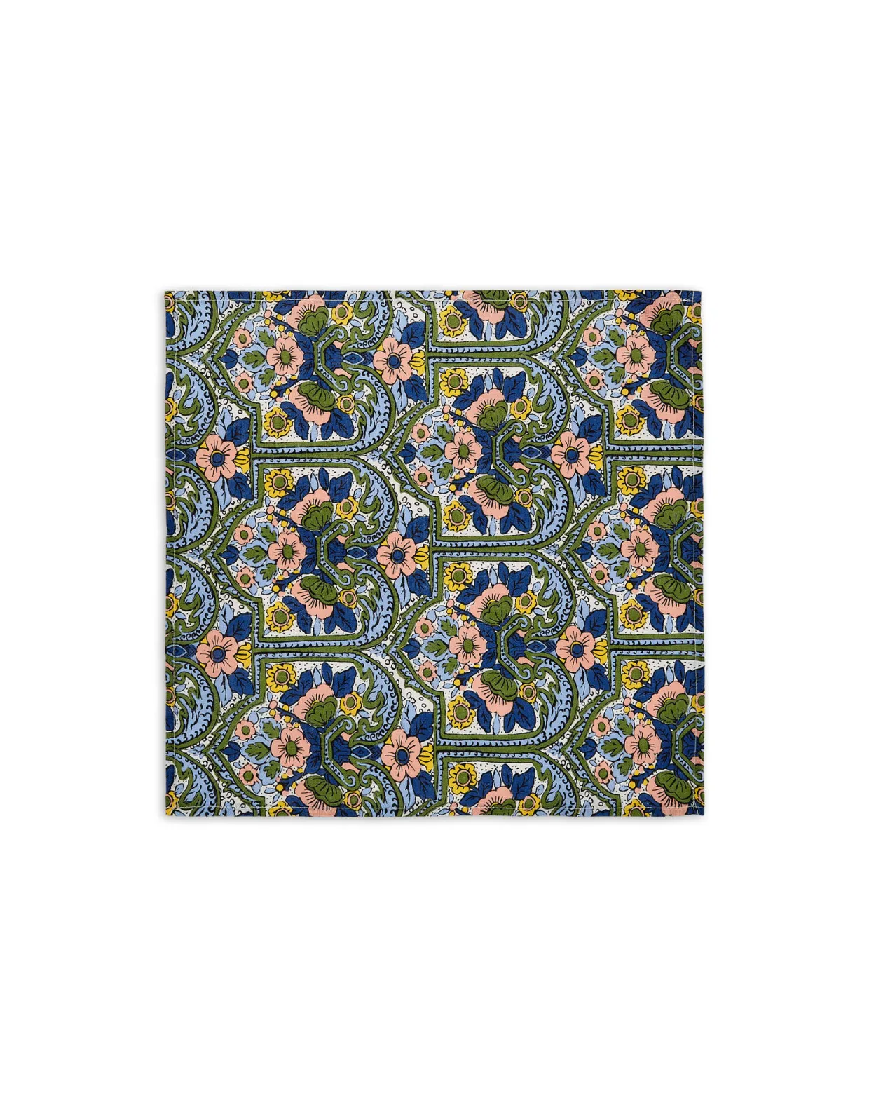 Large Napkins Set Of 2Corte Blue Small in Linen