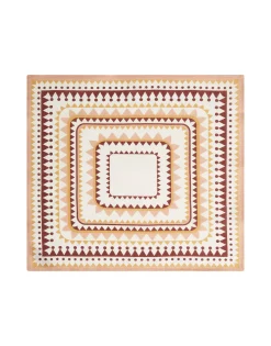 Large Napkins Set Of 2Doric Plac&eacute;e Pink in Linen