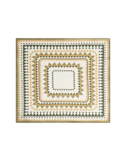 Large Napkins Set Of 2Doric Plac&eacute;e Light Green in Linen