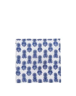 Large Napkins Set Of 2Pineapple Blu in Linen