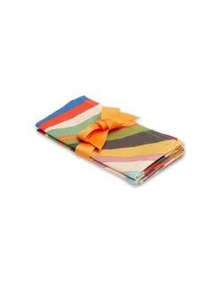 Large Napkins Set Of 2Rainbow Rays in Linen