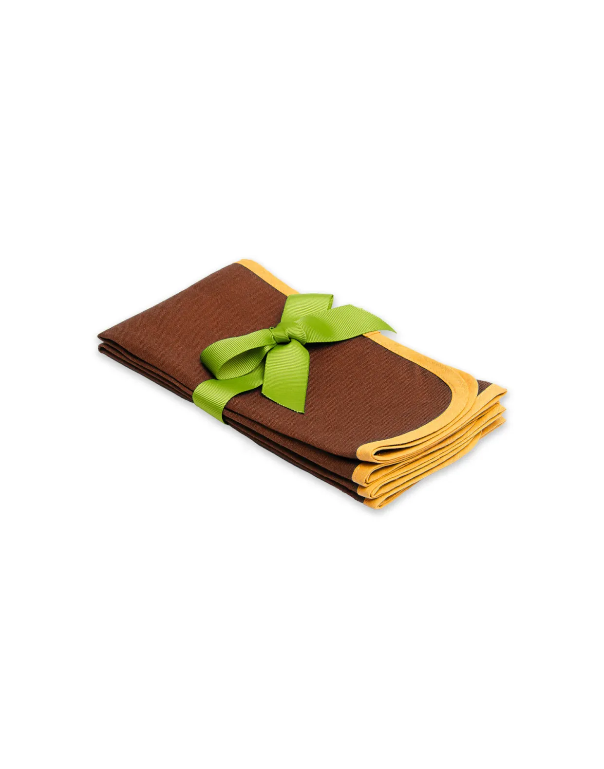 Large Napkins Set Of 2Rainbow Chocolate in Linen