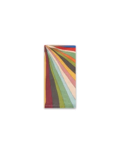 Large Napkins Set Of 2Rainbow Rays in Linen
