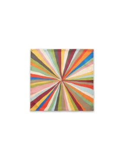 Large Napkins Set Of 2Rainbow Rays in Linen