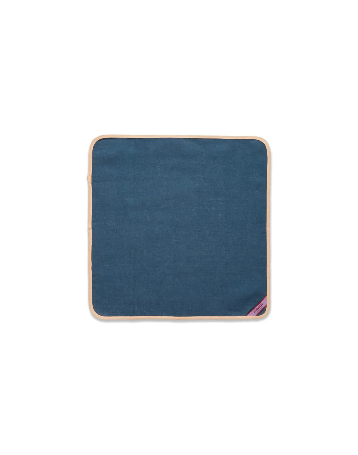 Large Napkins Set Of 2Rainbow Navy in Linen