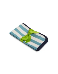 Large Napkins Set Of 2Riviera Sky Blue in Linen