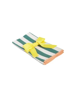 Large Napkins Set Of 2Riviera Green in Linen