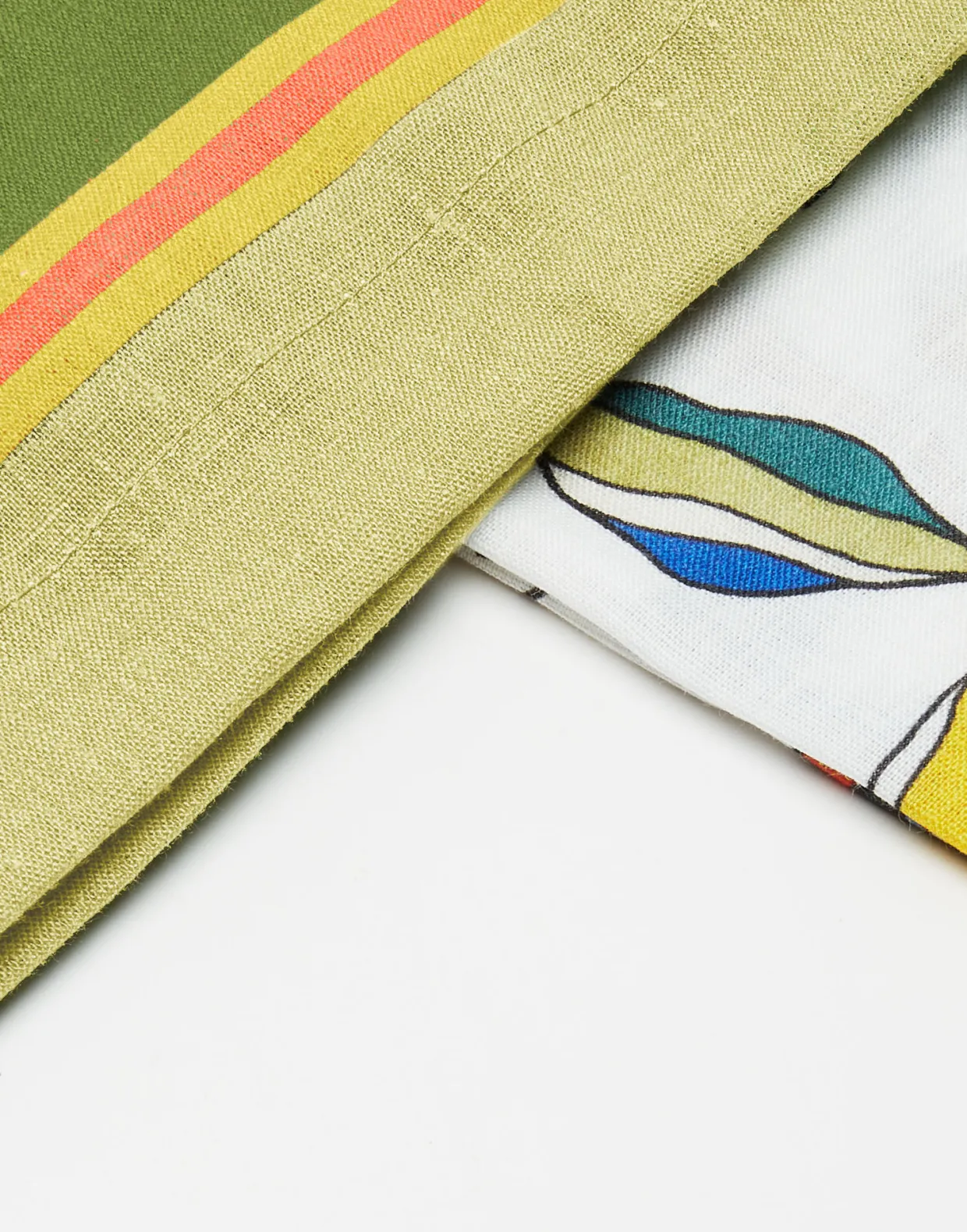 Large TableclothBorboni White in Linen