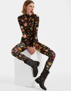 LeggingsBotticelli Black in Skinny Jersey