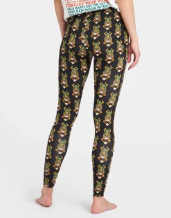 LeggingsScarab Black in Skinny Jersey