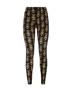 LeggingsScarab Black in Skinny Jersey