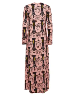 Long Sleeve Swing DressAli Rosa in Sable