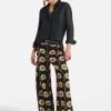 Loose PantsDaisychain Black in Compact Jersey