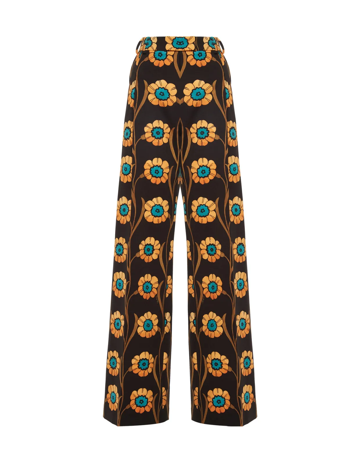 Loose PantsDaisychain Black in Compact Jersey