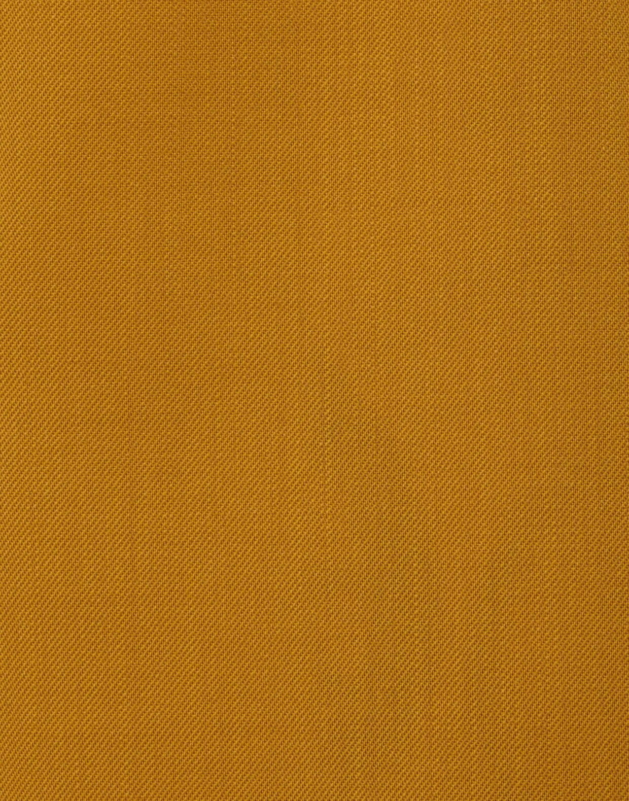 Loose PantsSolid Dark Yellow in Stretch Wool