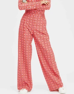Loose PantsSugar Rush Red in Compact Jersey