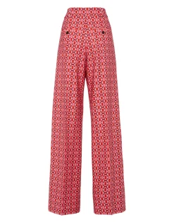 Loose PantsSugar Rush Red in Compact Jersey