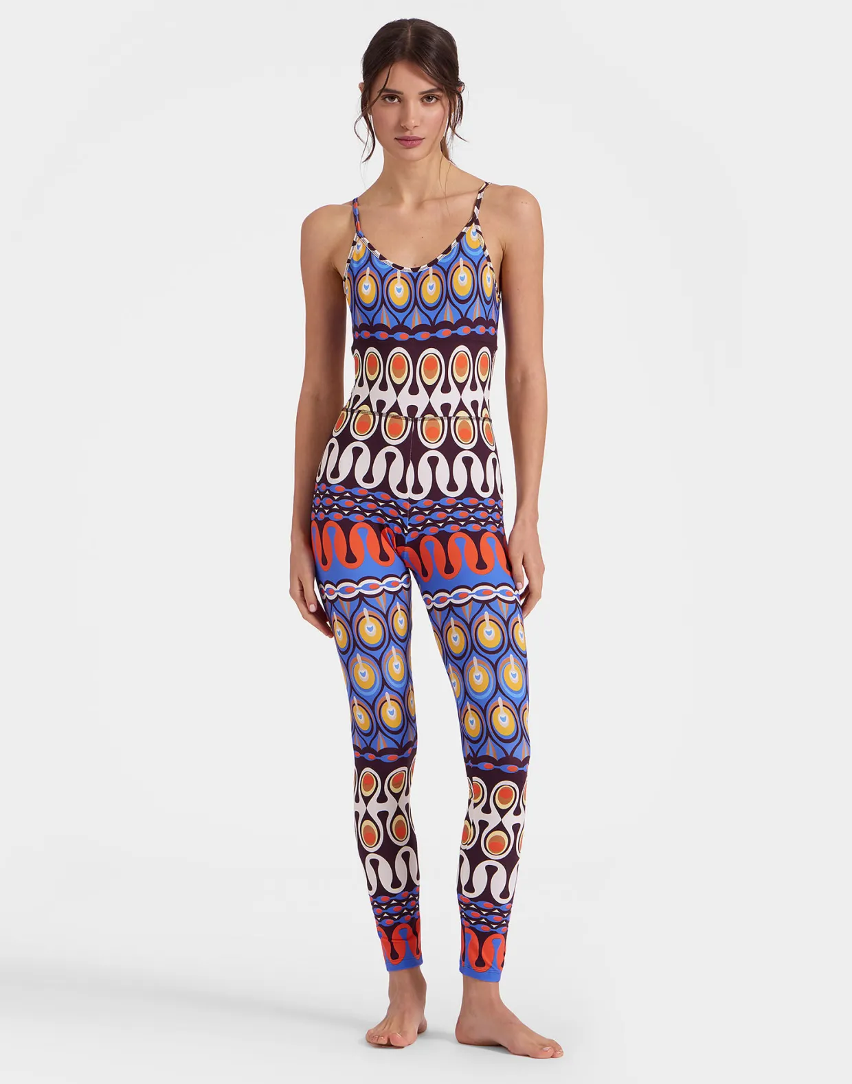Magica CatsuitRio Chocolate in Jersey Stretch